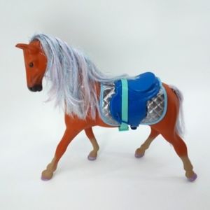 Glitter Girls by Battat Celestial 14-in Morgan Horse Brown Coat & Purple Mane